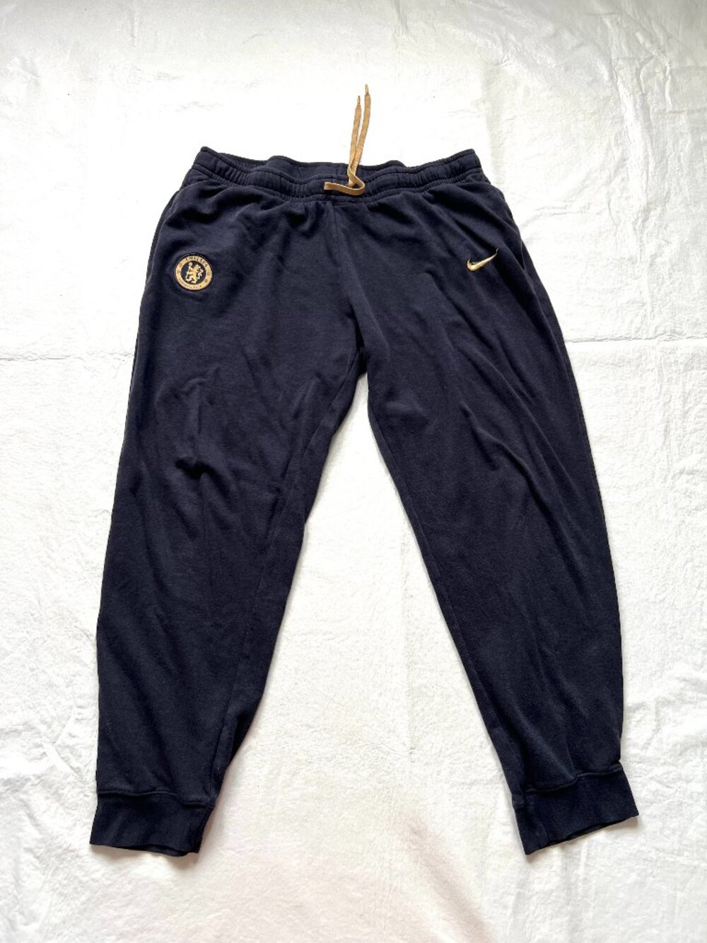 Nike Soccer Joggers Chelsea FC Club Mens XL extra large sweats football black